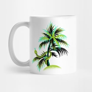 Snake Palms - Green Mug